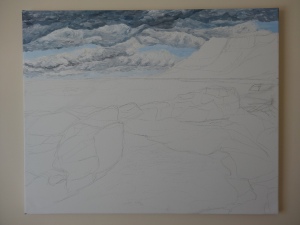 Stage 2 - The completed sky